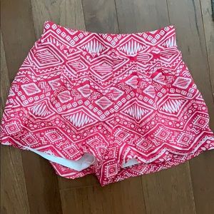 High waisted Aztec shorts